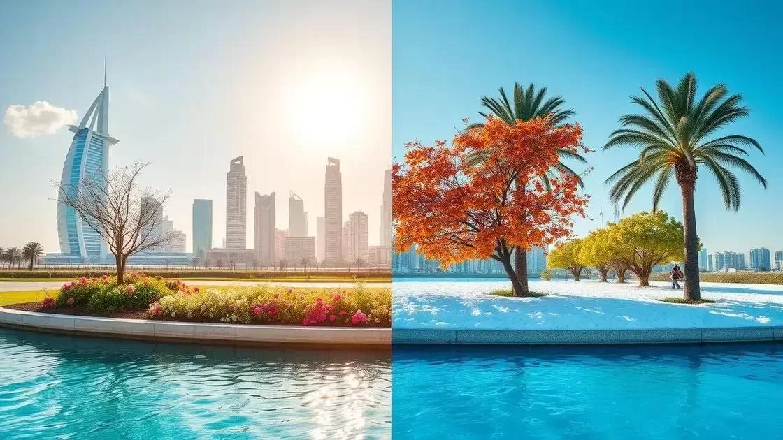 Clima e temperatura: o que esperar em cada estação Clima e temperatura: o que esperar em cada estação
