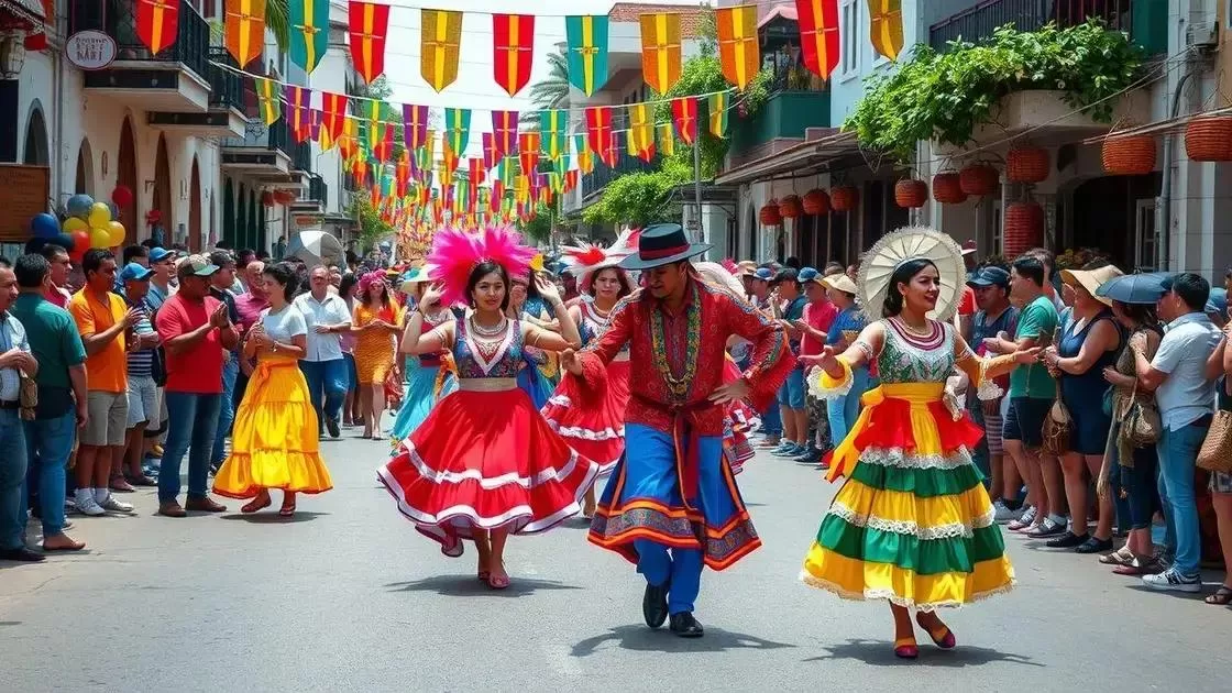 Como as festas locais influenciam a escolha