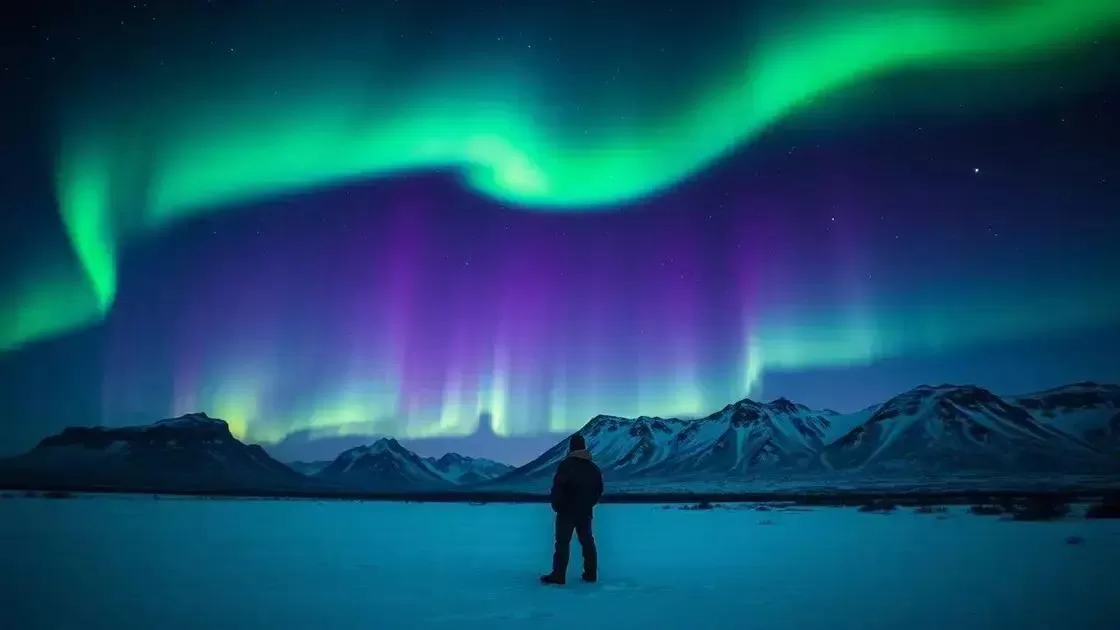 Dicas para aproveitar o fenômeno da aurora boreal