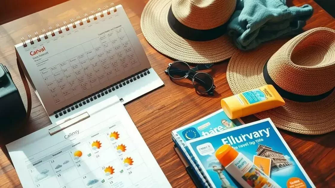 dicas para planejar a viagem conforme a época dicas para planejar a viagem conforme a época