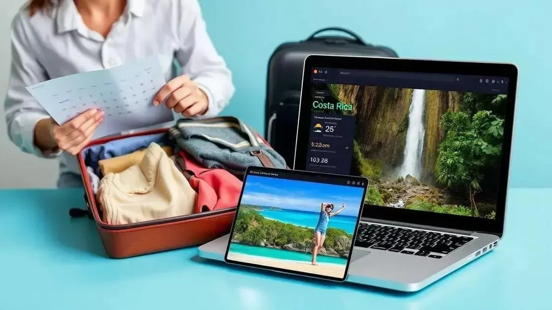 dicas para planejar sua viagem conforme a época do ano