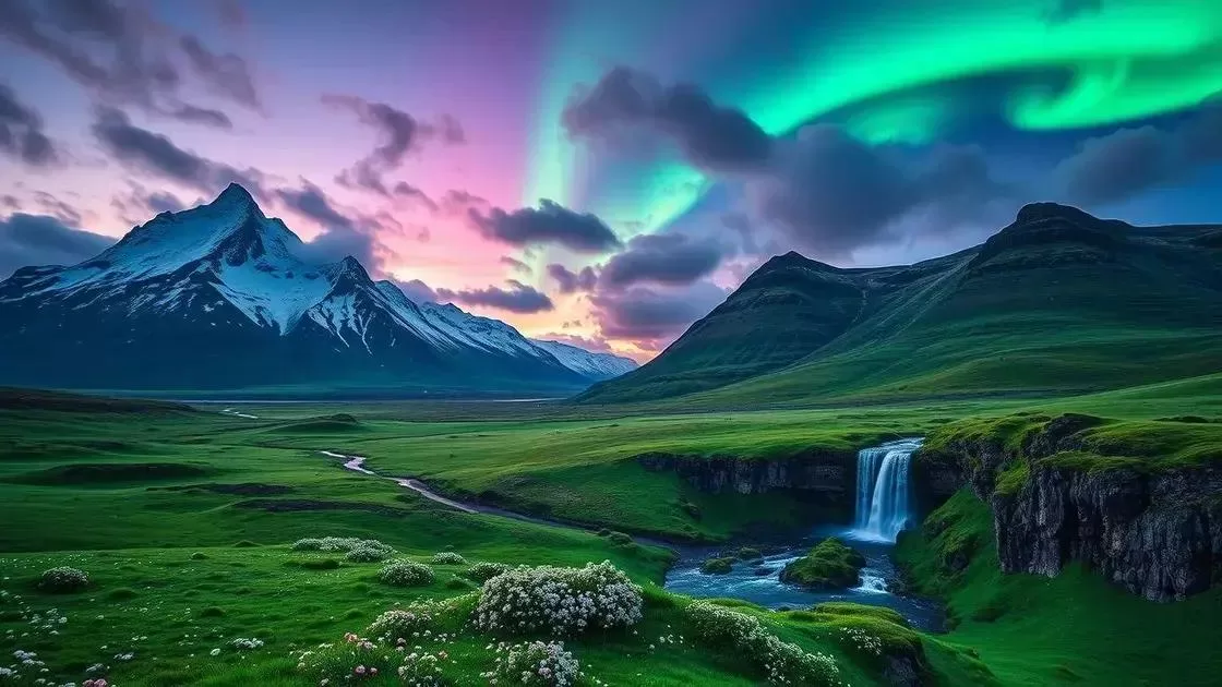 Entenda o clima da Islândia ao longo do ano