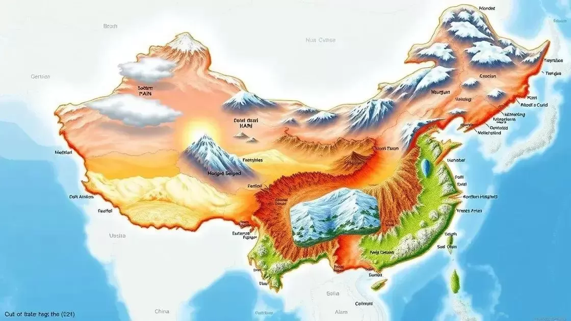 entenda o clima nas diferentes regiões da China