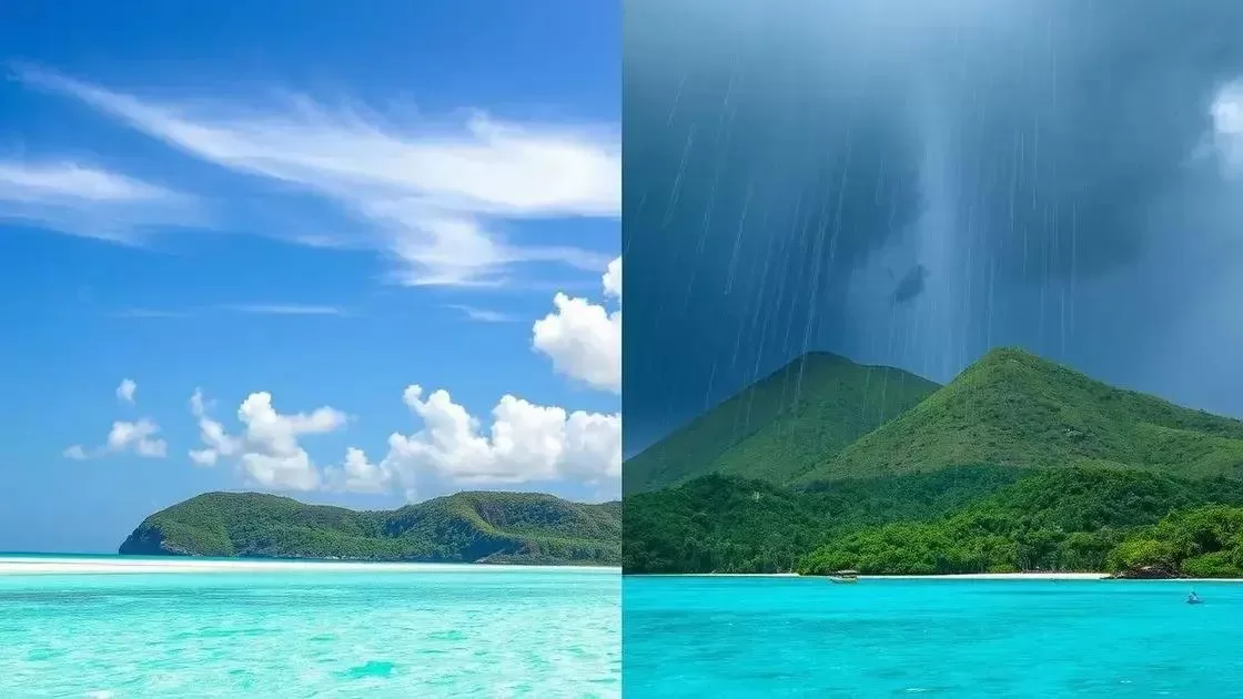 Entendendo o clima nas Seychelles ao longo do ano
