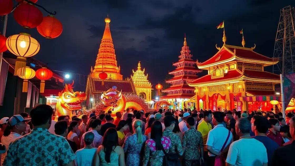 eventos culturais que influenciam a visitação