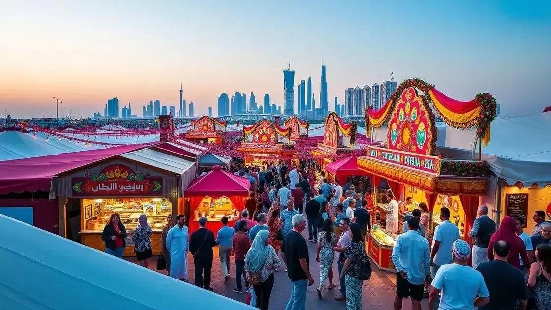 Eventos e festivais que influenciam a escolha da época