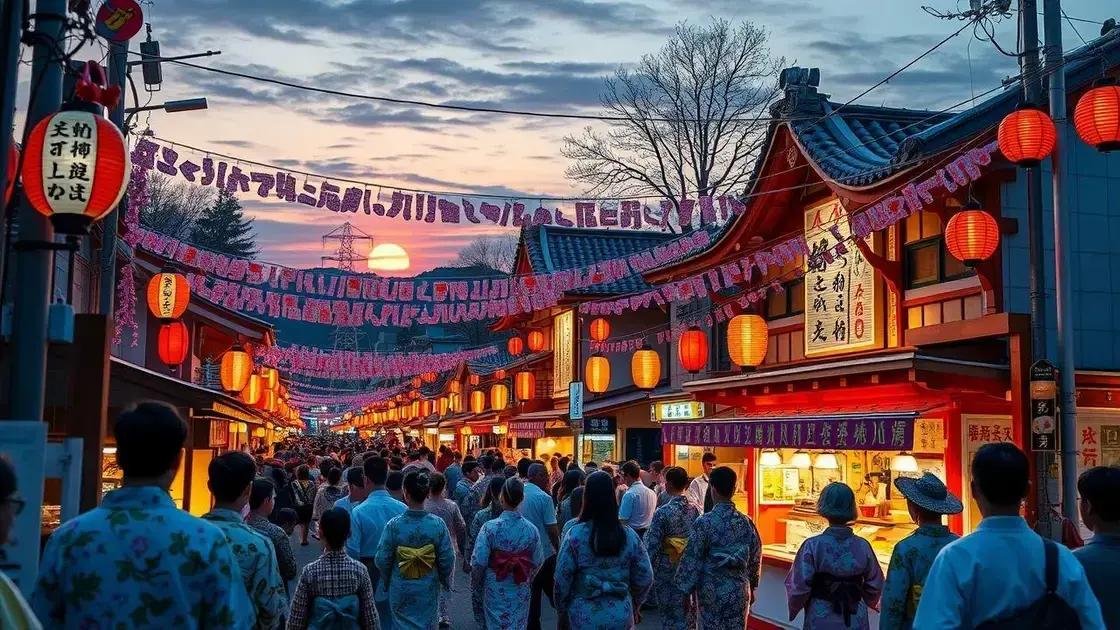 eventos e festivais sazonais para não perder