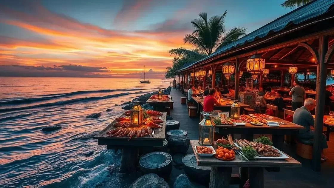 jimbaran: frutos do mar e pôr do sol inesquecível