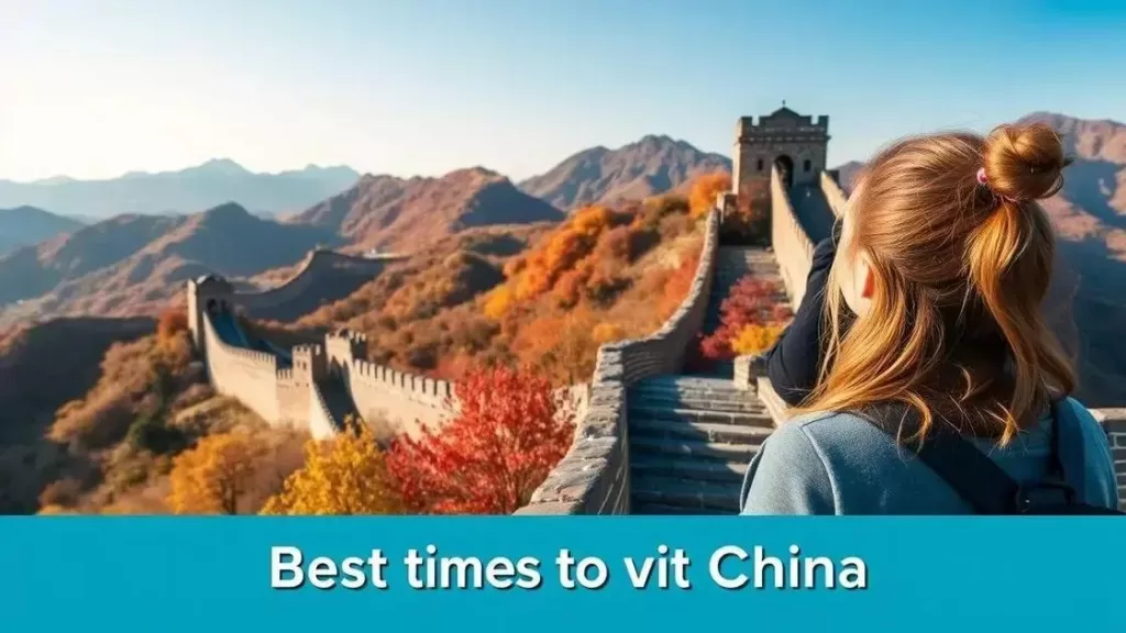 Melhores épocas para visitar a China 2 Melhores épocas para visitar a China