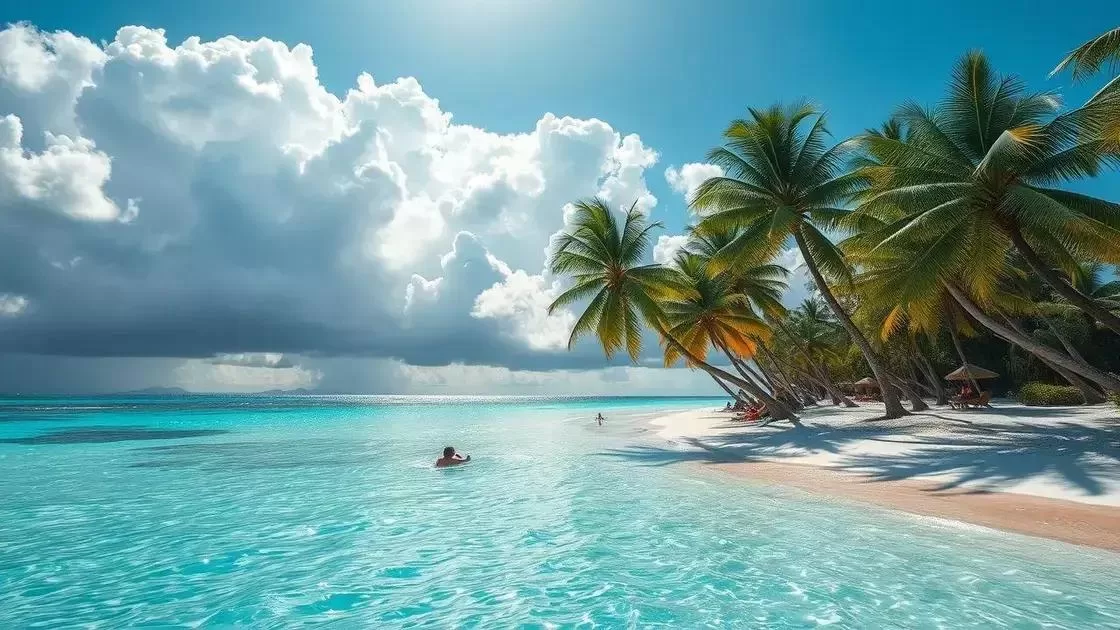 melhores meses para aproveitar as praias