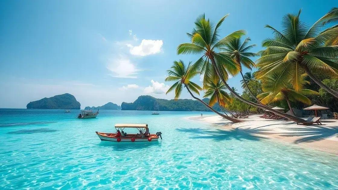 melhores meses para praias e ilhas