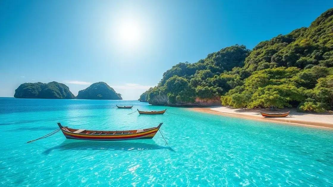 melhores meses para praias e ilhas