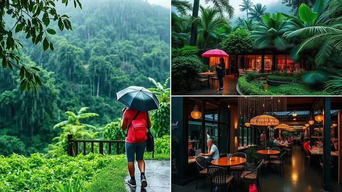 O que esperar na temporada de chuvas