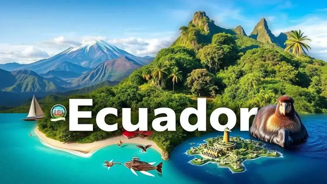 Por que escolher o Equador como destino