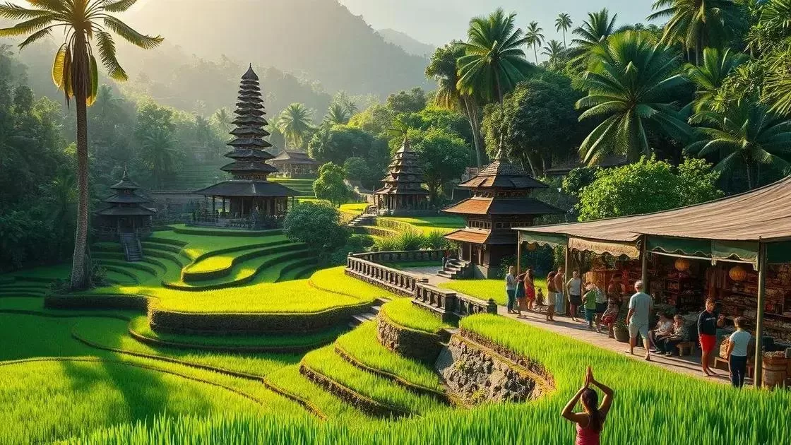 ubud: conexão com a cultura e a natureza
