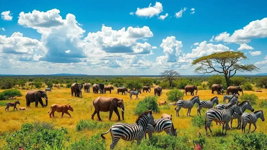 A beleza natural do Parque Nacional Addo Elephant A beleza natural do Parque Nacional Addo Elephant