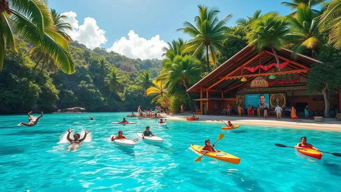 Atividades ao ar livre recomendadas em cada estação