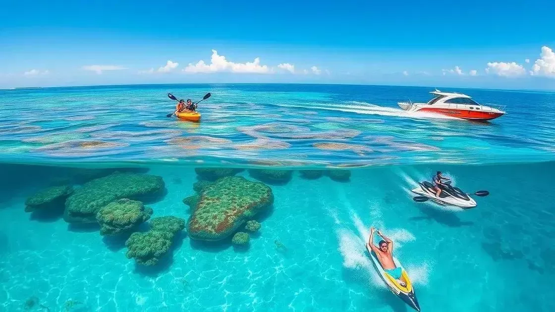 Atividades aquáticas que você precisa experimentar