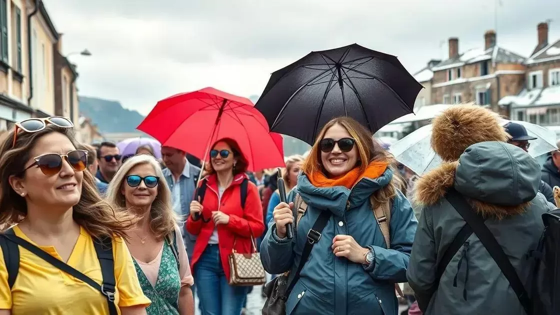Como o clima afeta as atrações turísticas e o que levar na mala Como o clima afeta as atrações turísticas e o que levar na mala