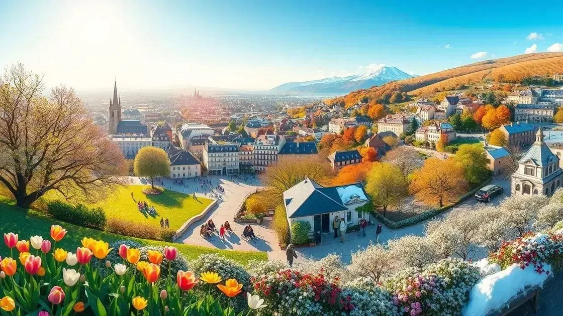 Conheça as estações do ano na França e características do clima