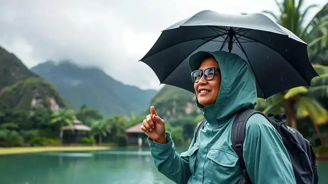 dicas para evitar imprevistos climáticos dicas para evitar imprevistos climáticos