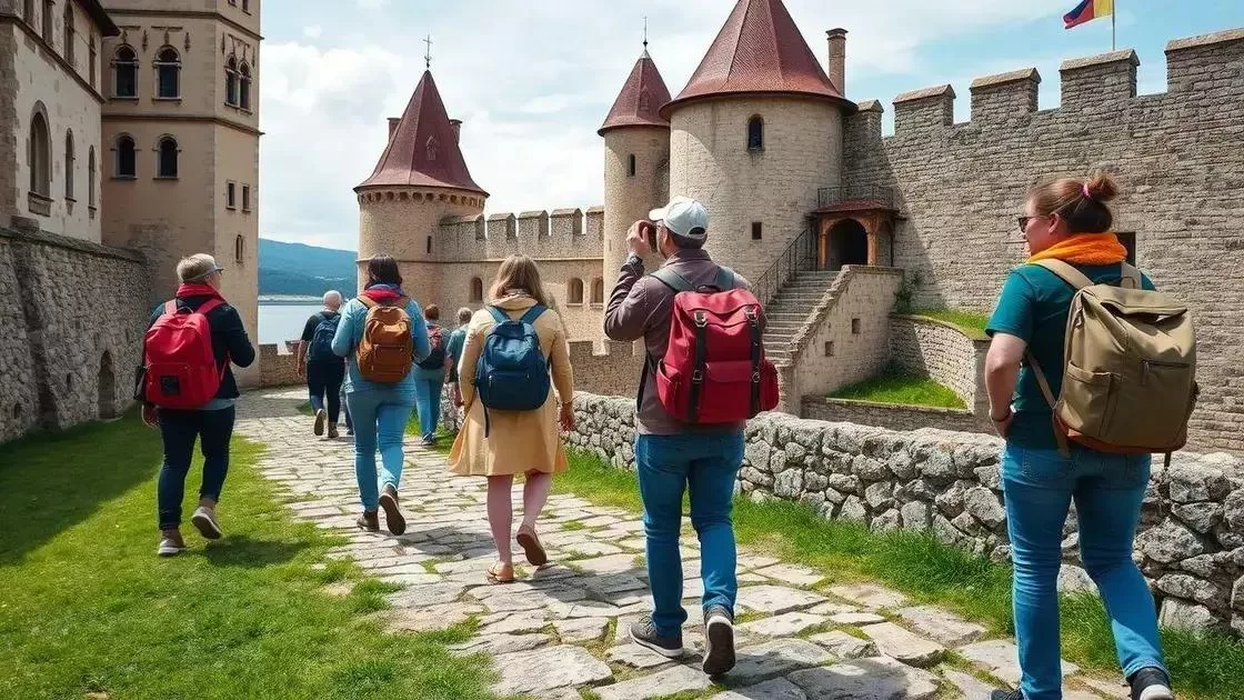 Dicas para explorar castelos com conforto e segurança