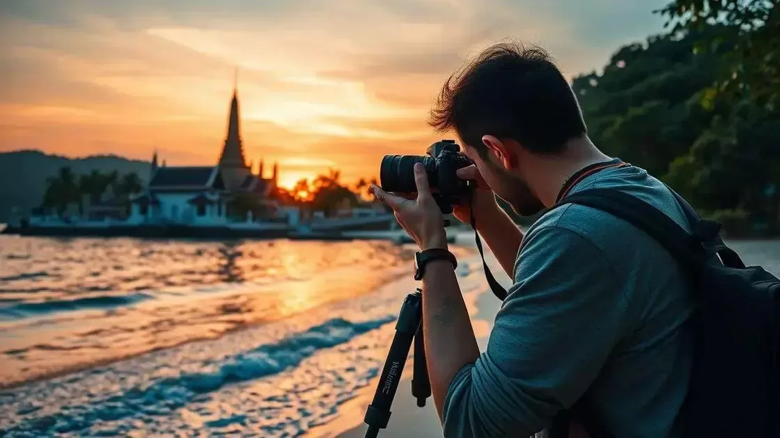 dicas para fotografar os pontos turísticos na Tailândia