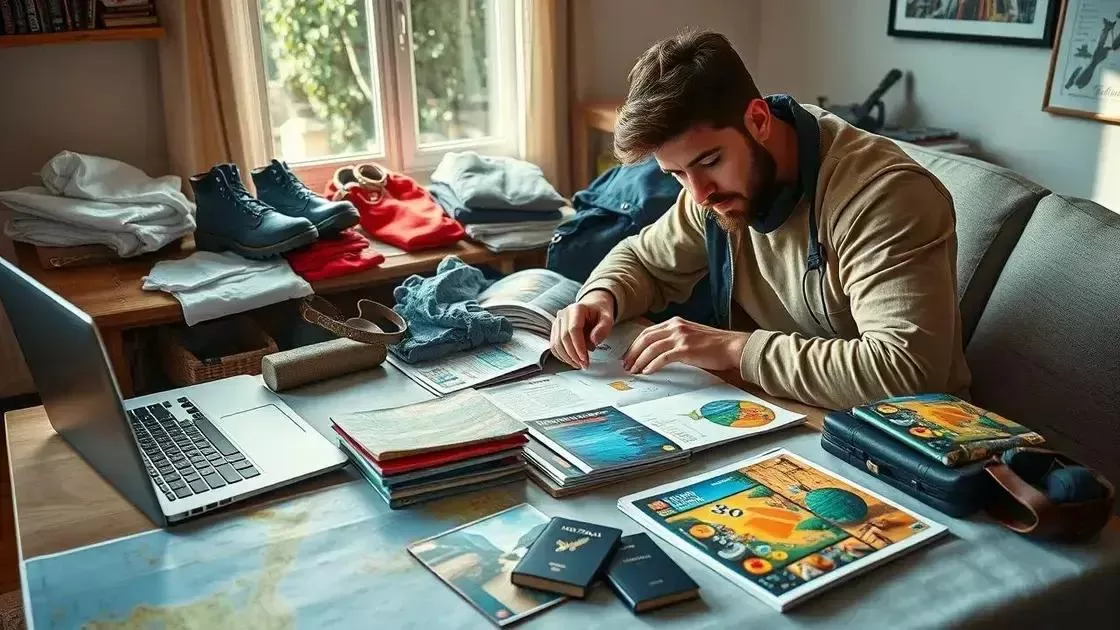 dicas para preparar a viagem perfeita