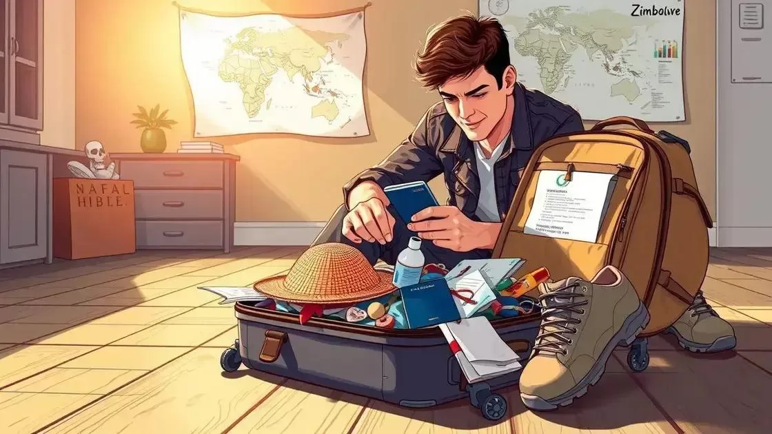 Dicas práticas para preparar sua viagem