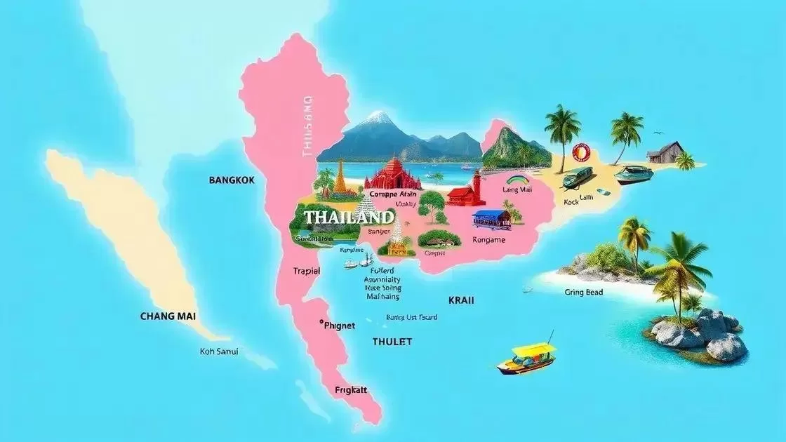 Entendendo as principais regiões turísticas da Tailândia Entendendo as principais regiões turísticas da Tailândia