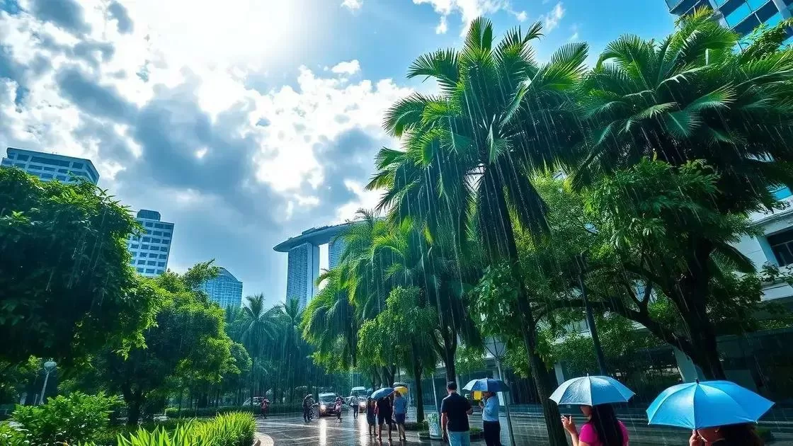 entendendo o clima em Singapura ao longo do ano entendendo o clima em Singapura ao longo do ano