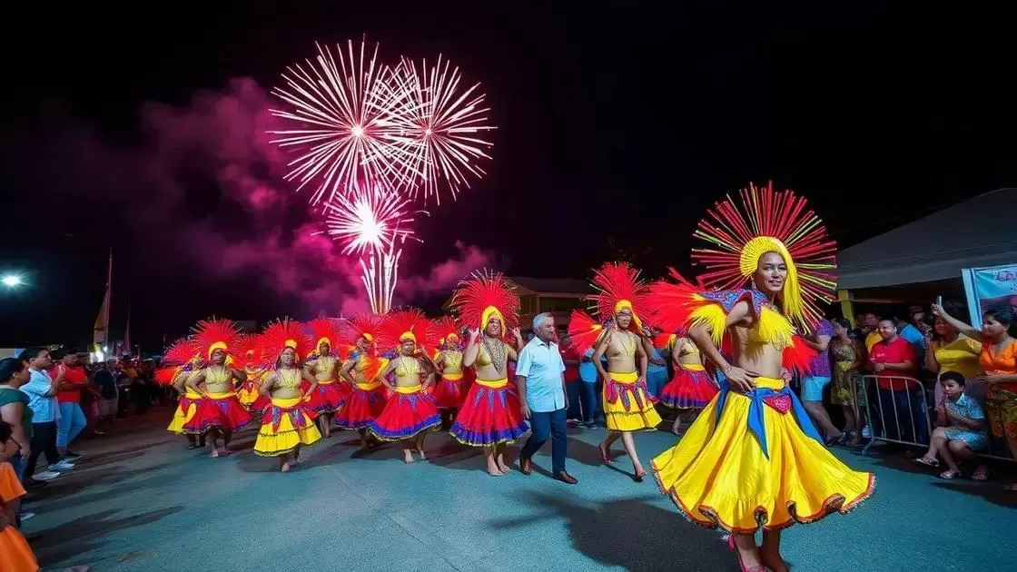 Eventos culturais e festivais que valem a visita