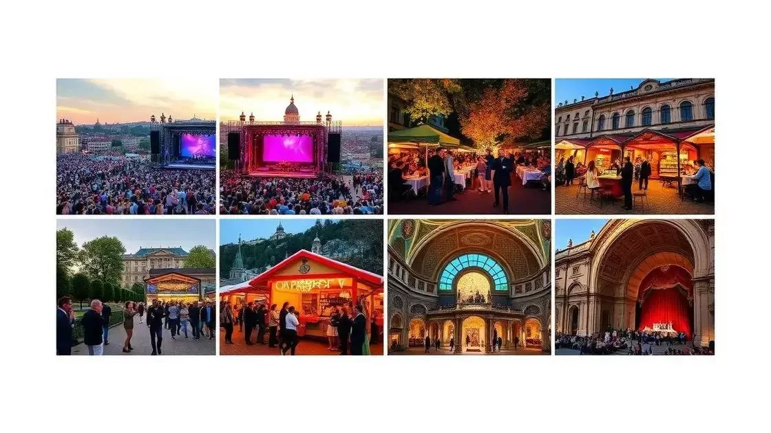 Eventos e festivais que valem a visita em cada estação Eventos e festivais que valem a visita em cada estação