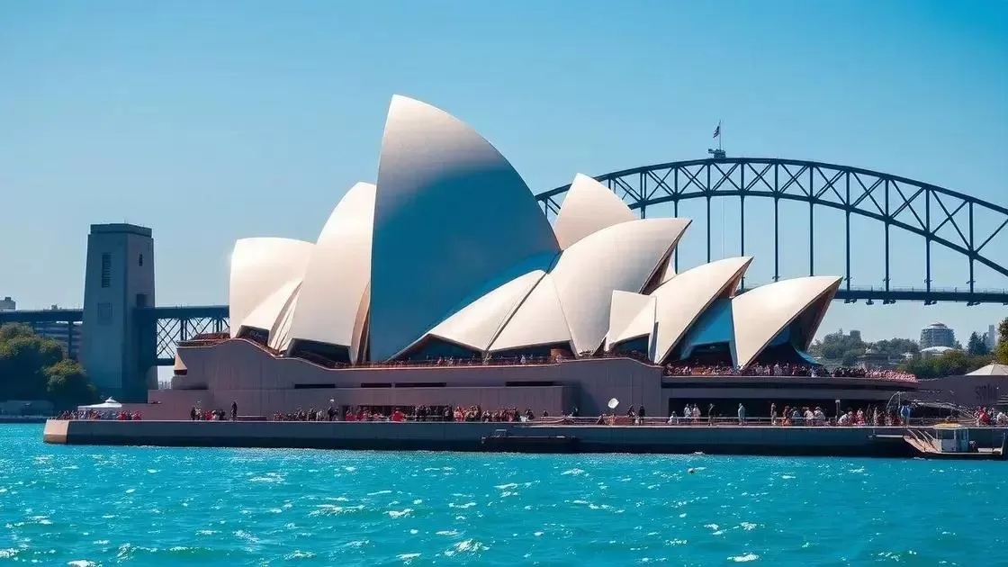 Explorando a icônica opera de sydney
