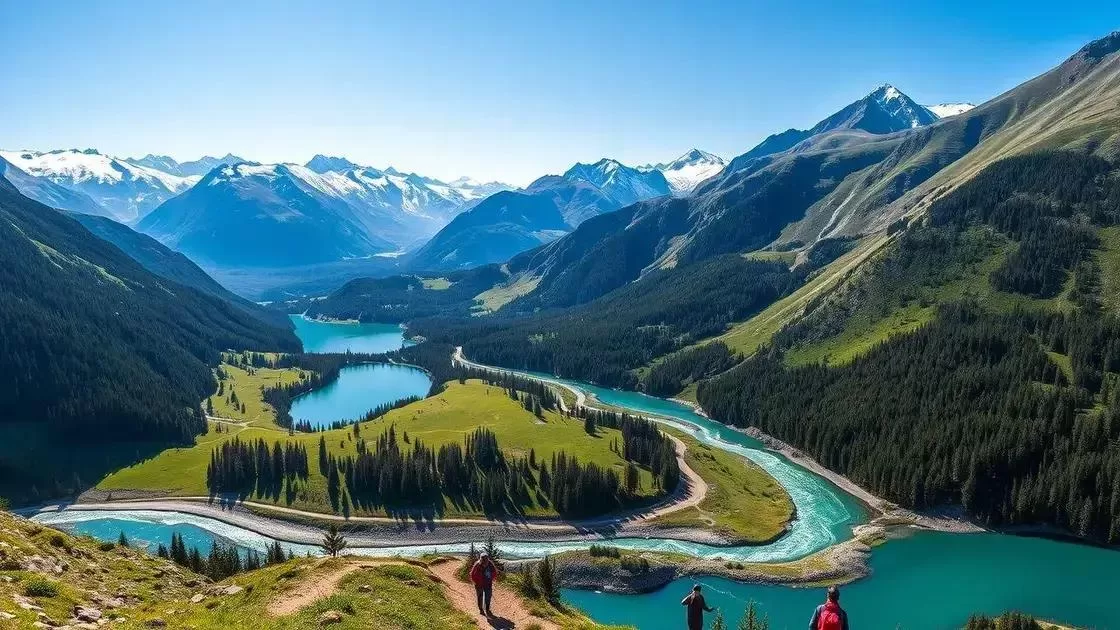 explorando as paisagens naturais do cáucaso