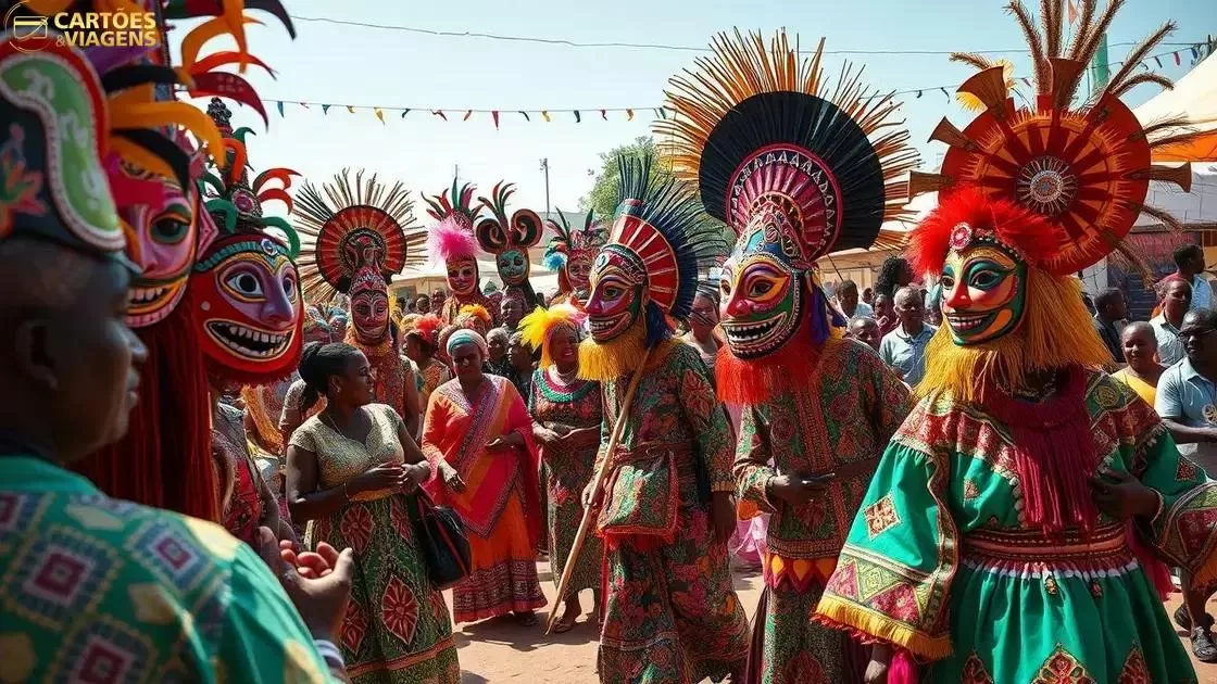 Festivais e eventos culturais ao longo do ano
