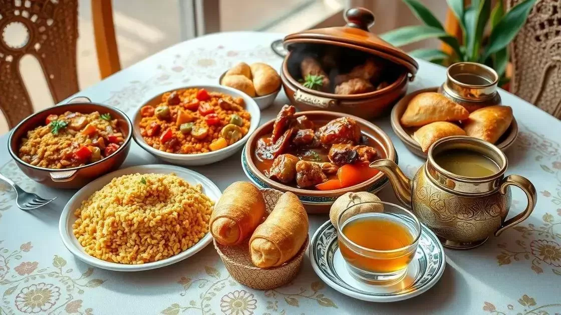 Gastronomia típica para experimentar