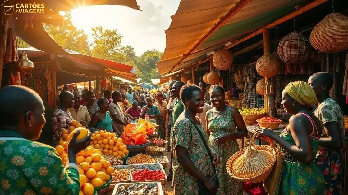 Mercados tradicionais e gastronomia regional