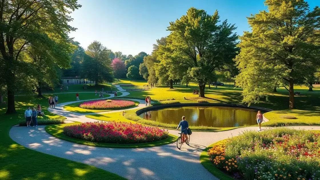 Os melhores parques e áreas verdes