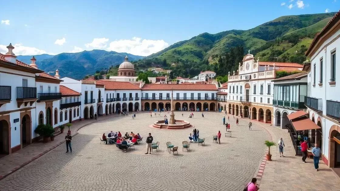 Passeie pela charmosa vila de Villa de Leyva