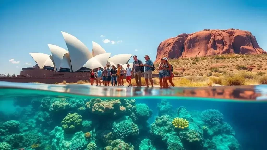 🌍 Pontos turísticos na Austrália: Prepare seu roteiro e viva experiências inesquecíveis!