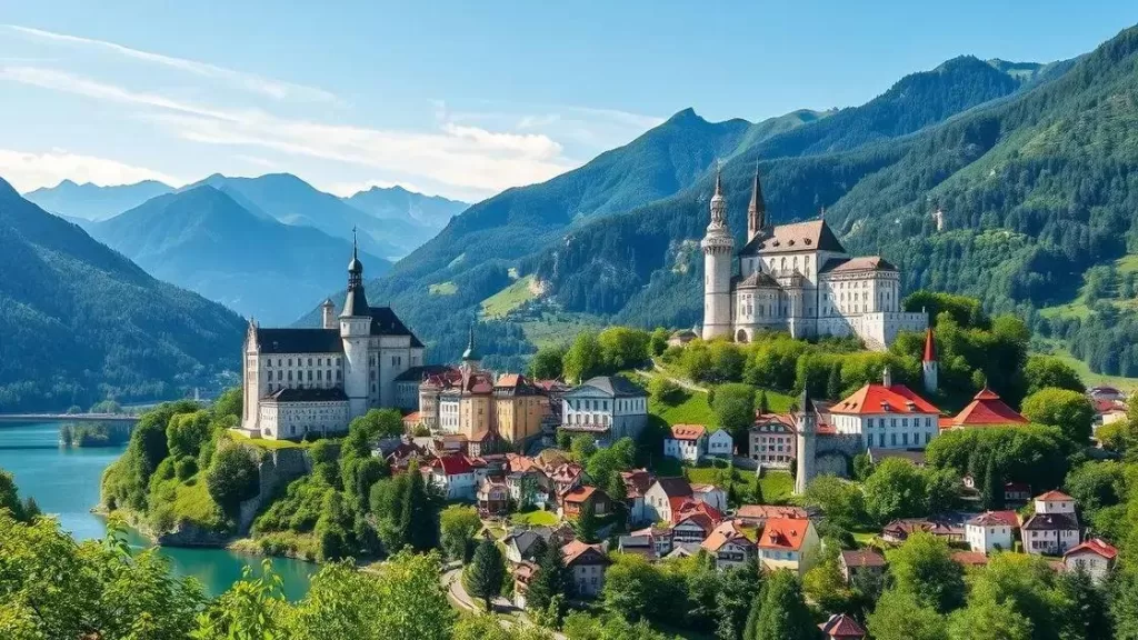 🌍 Pontos turísticos na Áustria: Explore agora os lugares mais encantadores do país!