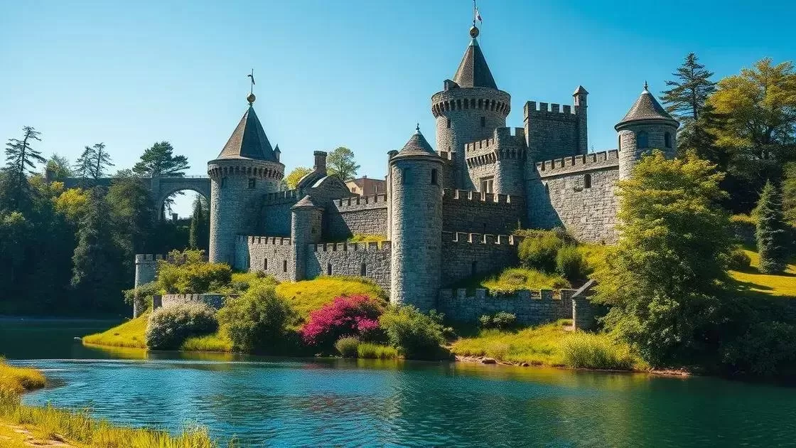 Principais castelos históricos para visitar Principais castelos históricos para visitar
