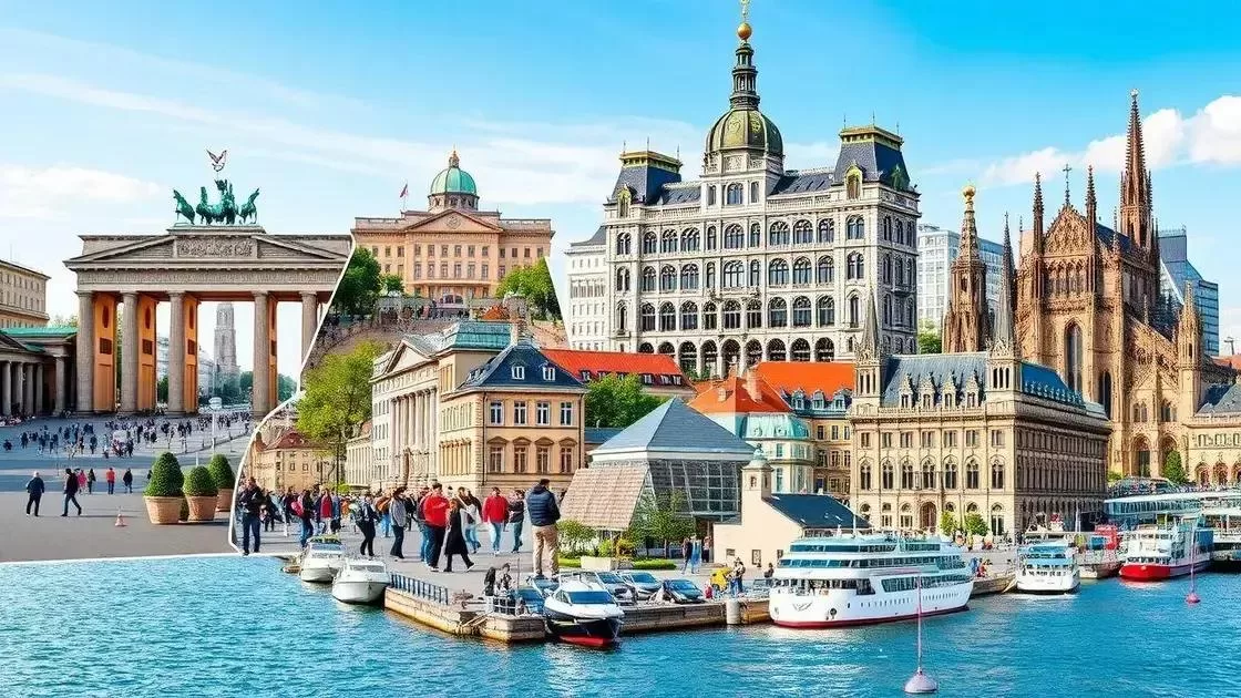 Principais cidades para visitar e o que explorar em cada uma Principais cidades para visitar e o que explorar em cada uma