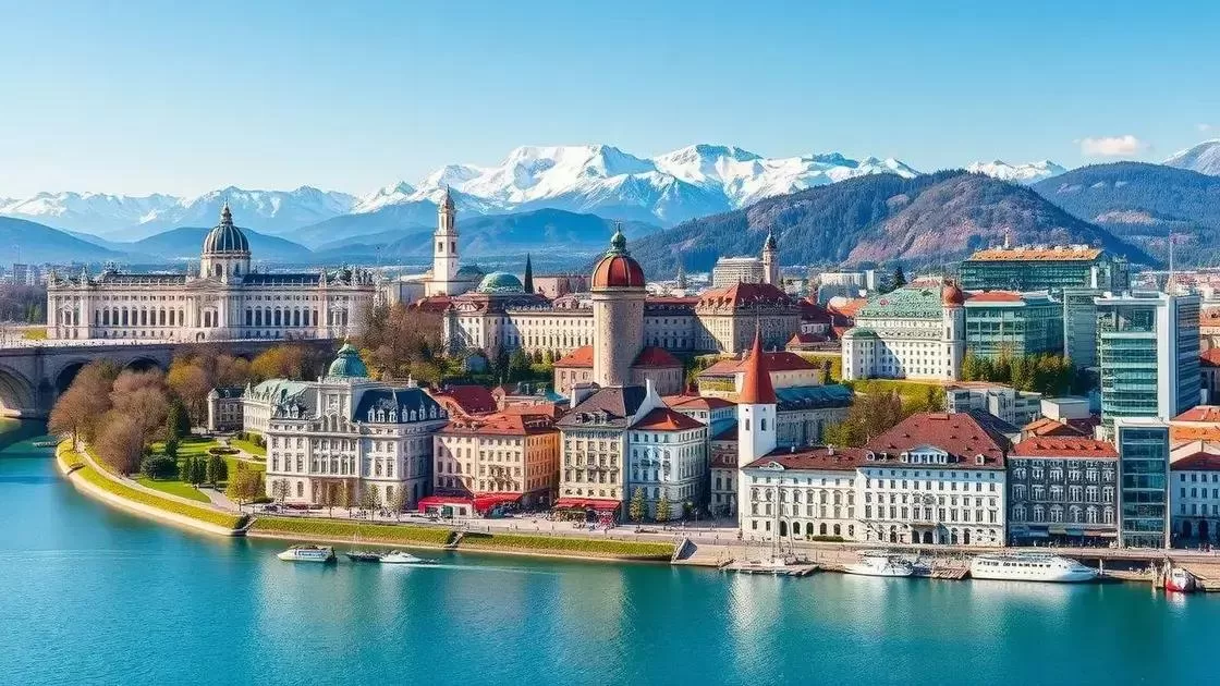 principais cidades para visitar na áustria