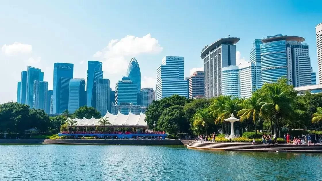 Quando visitar Singapura: clima, eventos e dicas para sua viagem