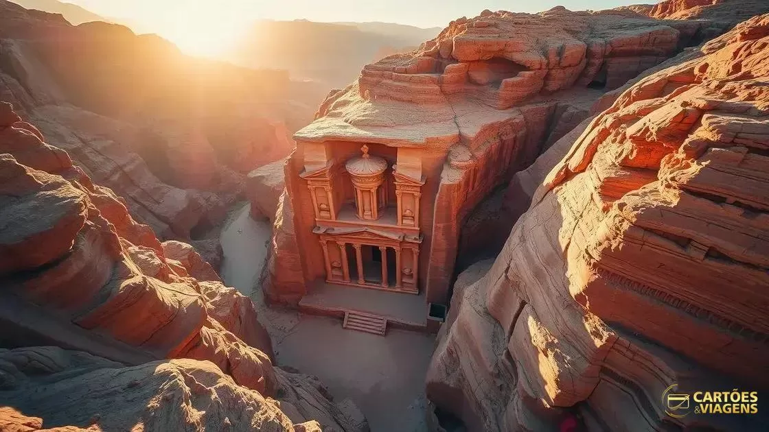 Conheça Petra, a antiga cidade esculpida em pedra Conheça Petra, a antiga cidade esculpida em pedra