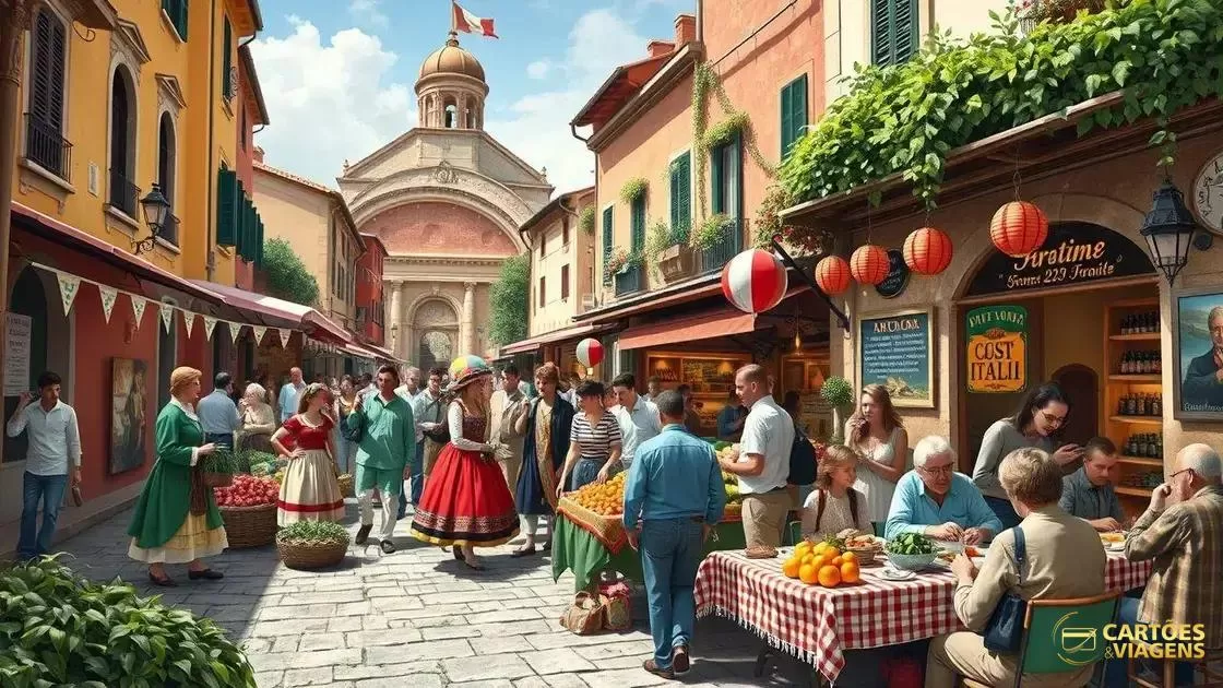 experiências culturais e gastronômicas locais