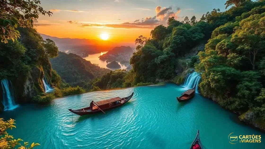 Explorando as belezas naturais de Luang Prabang