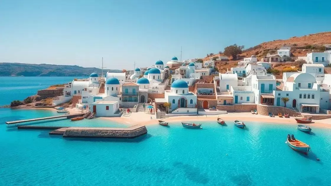 ilhas gregas: praias paradisíacas e vilarejos encantadores